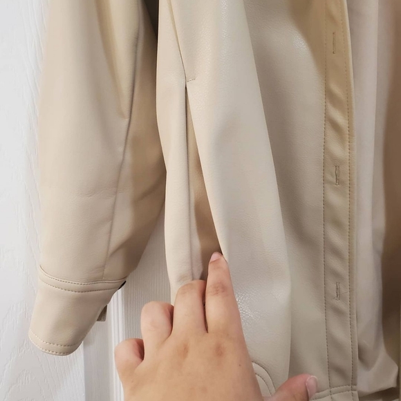 H&M Faux Leather Shacket - Picture 2 of 2